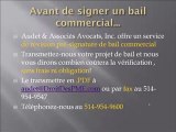 bail commercial au Quebec: informez-vous avant de signer