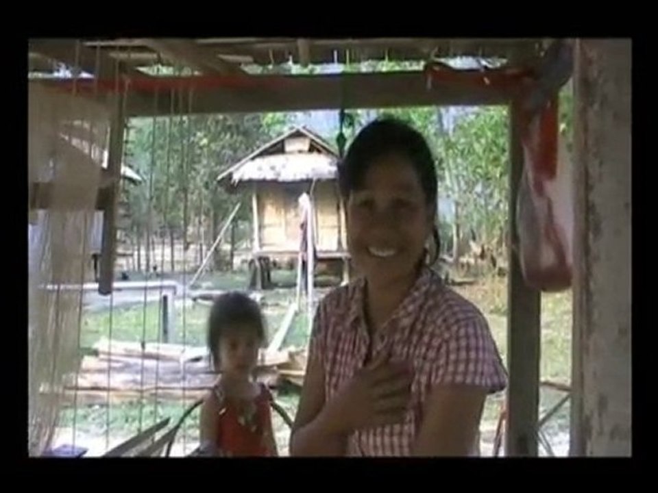 Nathong village laos