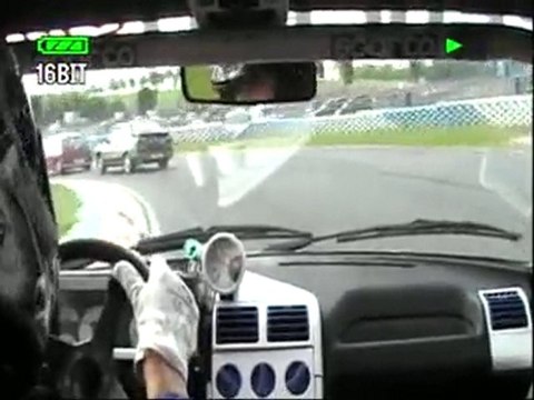 camera embarquee circuit croix en ternois en 205 gti