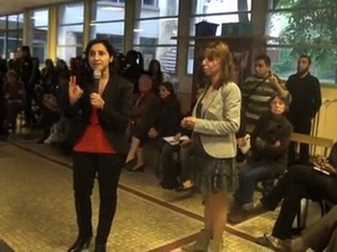 Soirée contre la burqua NPNS vs CCY à Montreuil