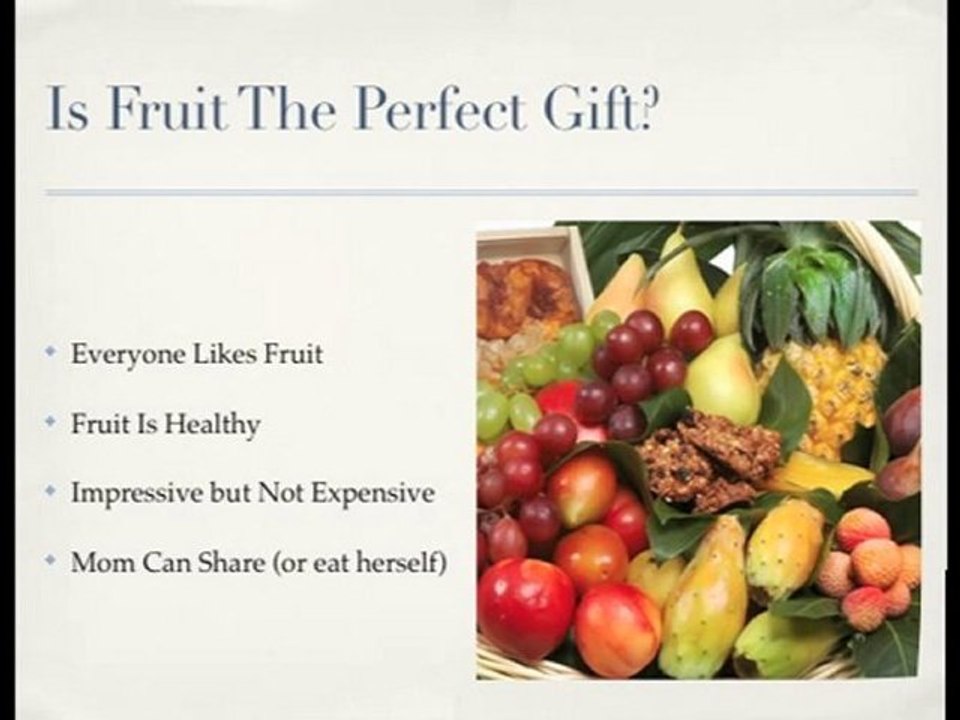 sMother's Day Fruit Gift Baskets - Healthy Gifts Mom Will L