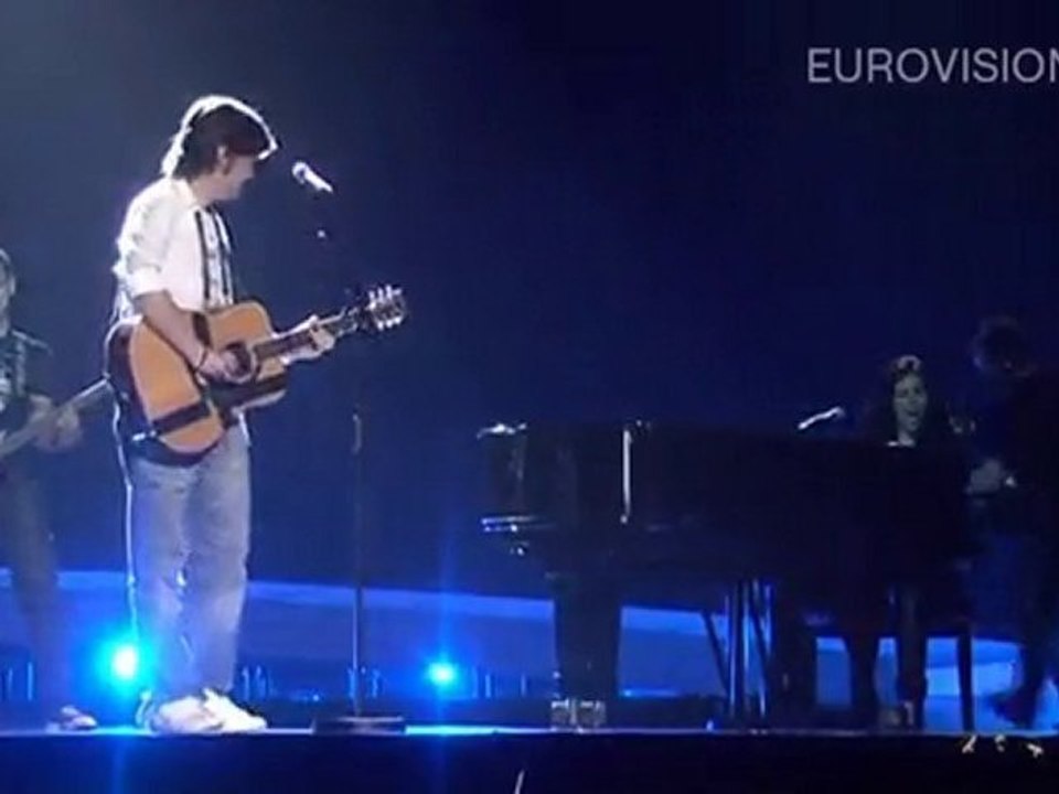 2010 ESC.Jon Lilygreen&The Islanders'ın ilk prova(gösterimi)