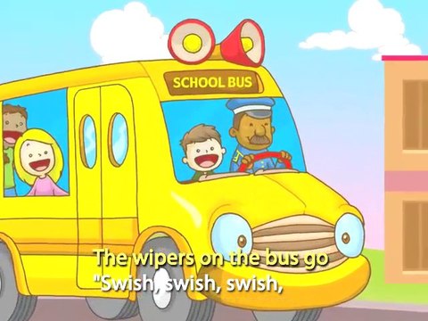 Kids Song : The Wheels on the Bus (with lyrics)