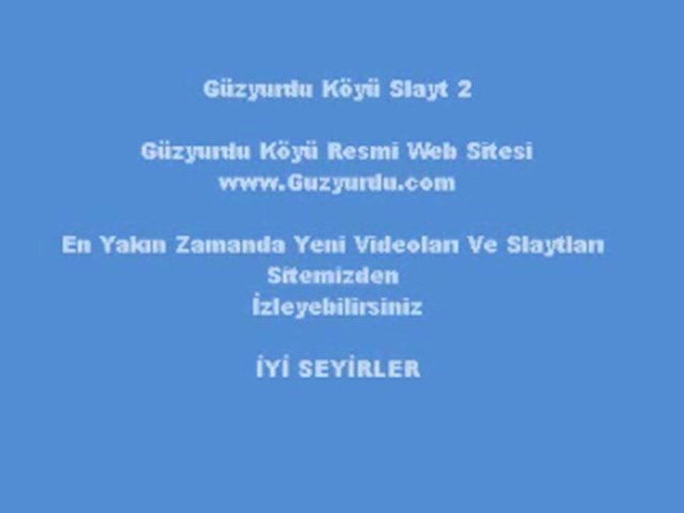 Güzyurdu Köyü Slayt 2