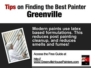 Greenville, SC Expert House Painters For Your Home