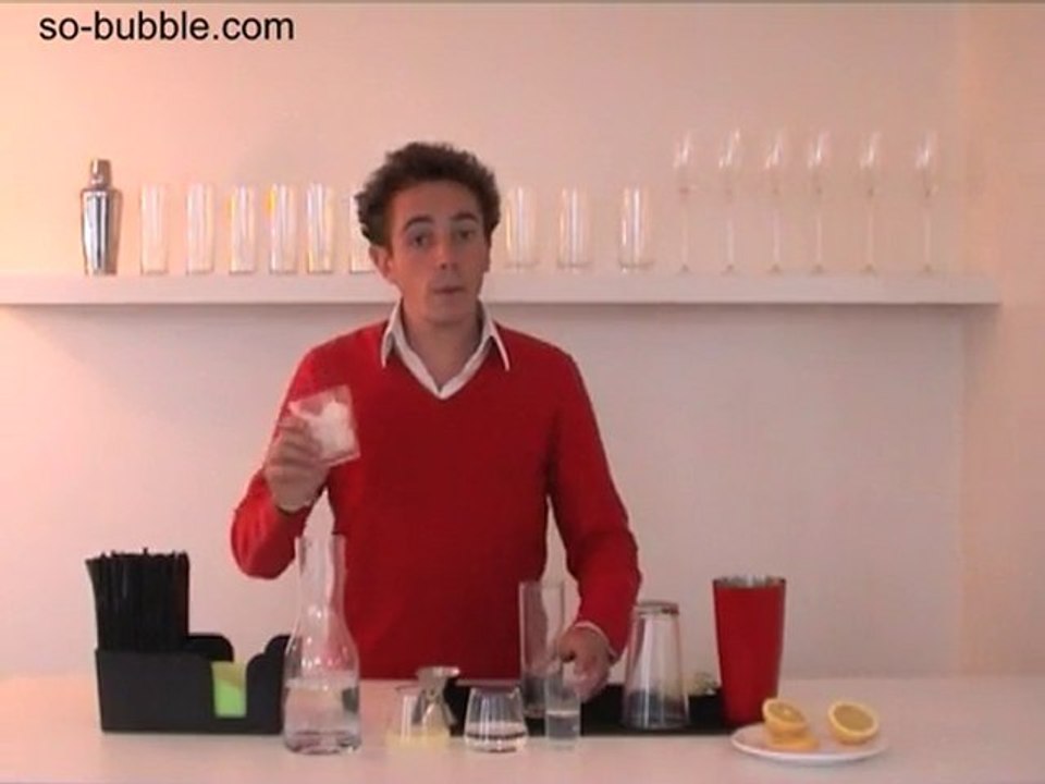 Gin fizz, recette so-bubble