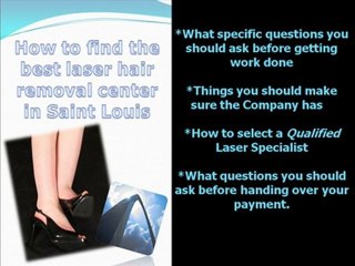 Hair Removal St Louis
