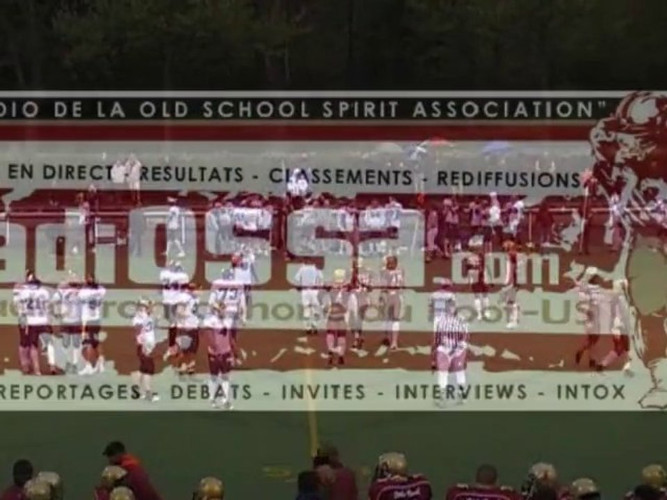 TEMPLIERS VS SPARTIATES MUMU'S BOWL 1ERE MI TEMPS