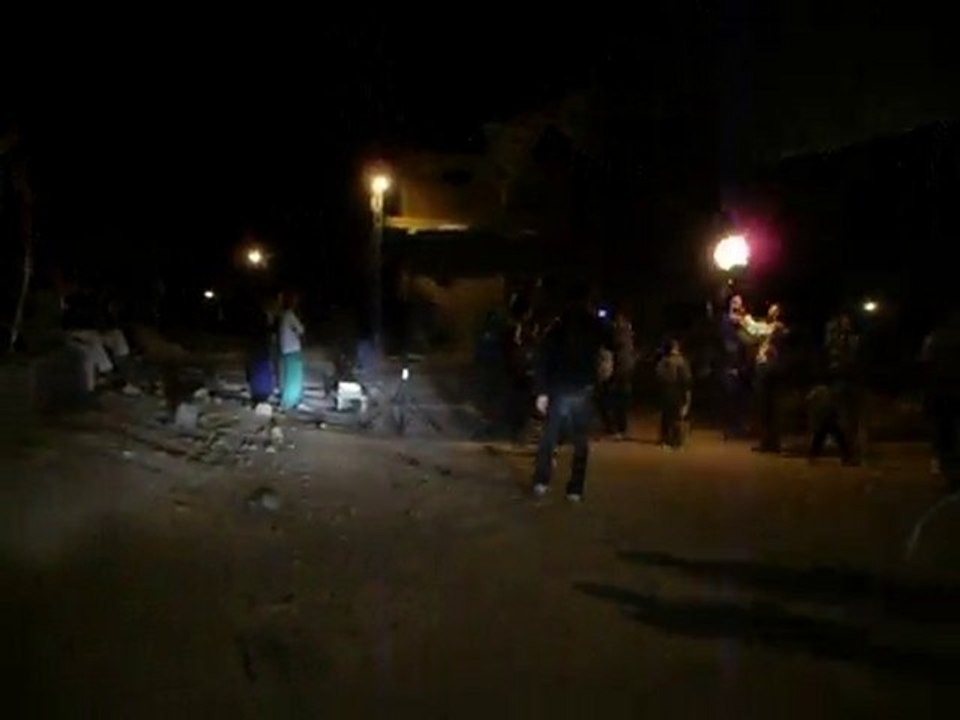 Lichana benzeoued le 13 Nov 09 avant match contre Pharaon 3/