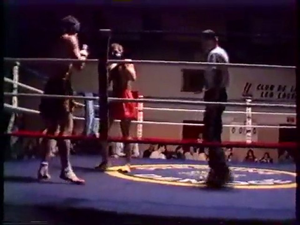 Combat boxe thai SANGORIN vs ROQUES 1996