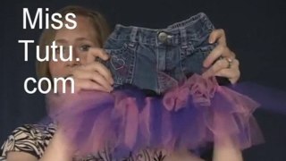 No-Sew Jean Tutus You Can Learn to Make