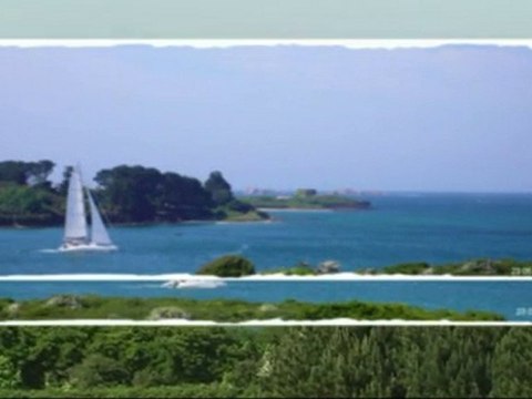 L'ABER-WRAC'H 29 LANDEDA catamaran dans l'anse de Poulloc