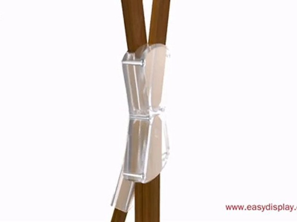 Bamboo Banner Stands | Eco Friendly Banner Stands