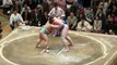 Sumo - tournoi de Tokyo (mai 2010) 3 : Miyabiyama vs Baruto