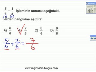 KESİR YÜZDE PROBLEMLER