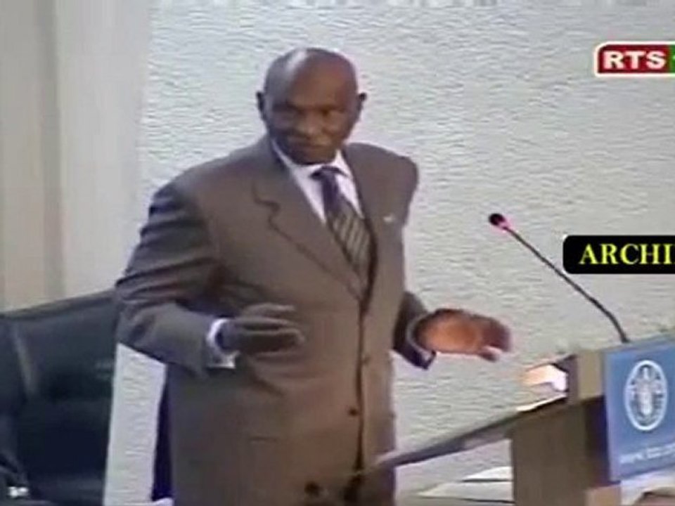 Abdoulaye WADE Discours Sommet FAO Rome