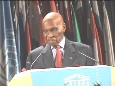 Prix Félix Houphouet Boigny Discours Abdoulaye WADE