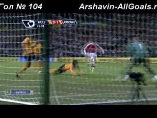 Download Video: Все голы Аршавина.№104.13.03.2010.Халл Сити-Арсенал 1:2, 14'