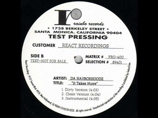 Da Nayborhoodz - It Takes More