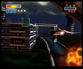 Star fox 64/ Lylat wars Mission 1:CORNERIA (route normal)