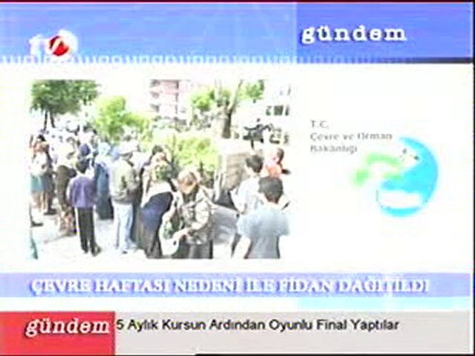 Dunya Cevre Gunu Etkinlikleri Haberi, 05.06.2009 (Duzce TV)