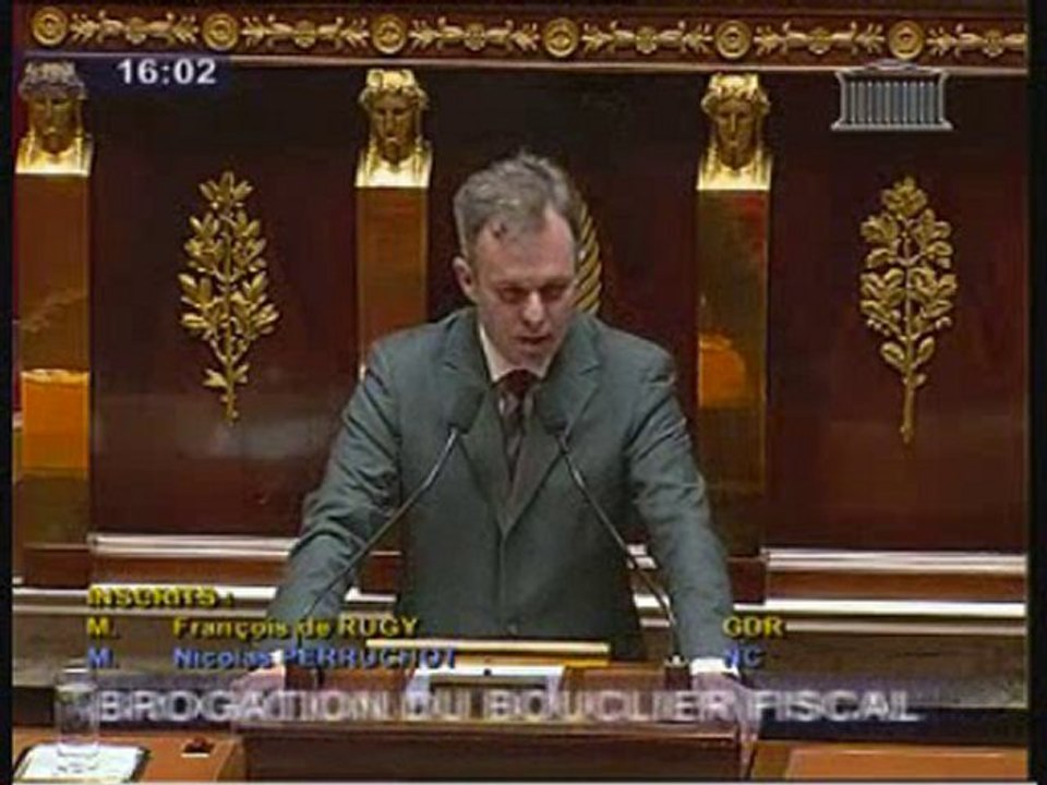 FDR sur le bouclier fiscal (20/05/10 - Assemblée Nationale)