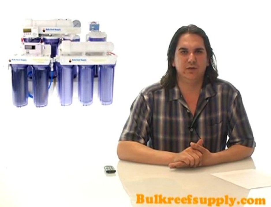Aquarium Reverse Osmosis System Specs Demo- Bulk Reef Supply