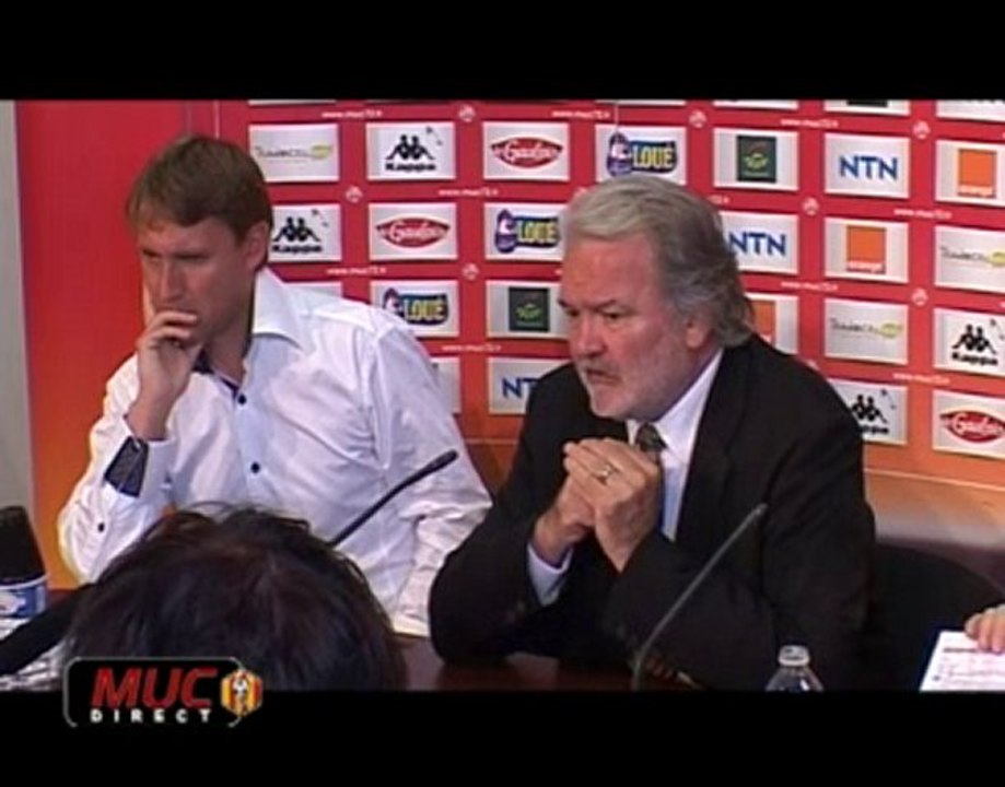 Conférence de presse de fin de saison