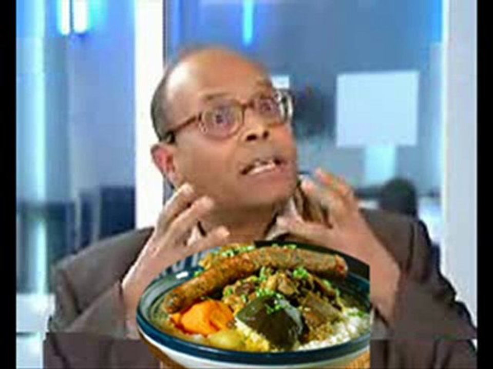 Tunisie théorie alimentaire du débil mental Moncef Marzouki
