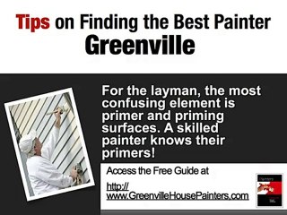 Greenville, SC Expert House Painters For Your Home