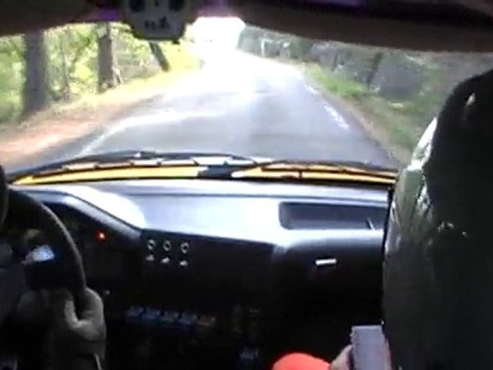 Rallye du Gard 2010 Cam. embarquée Pelissier/Ranchard M3