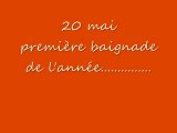 Première baignade de l'année