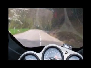 zx6r - Cam embarquée sur support réservoir