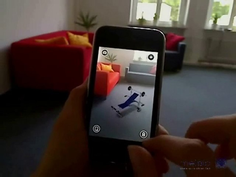 Augmented Reality Shopping Helper on iPhone