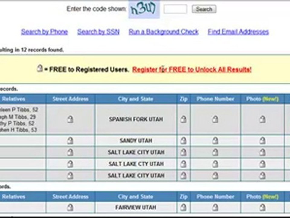 Anyone Else Want Free People Search Results?