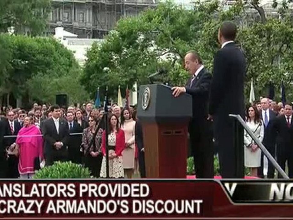 WORST Translator Ever Crashes White House!