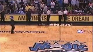 Ref Gets Into It w/ Magic Fan - 2010 NBA Playoffs