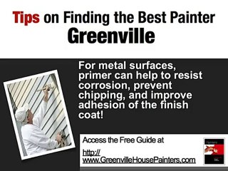 Greenville, SC Expert House Painters For Your Home