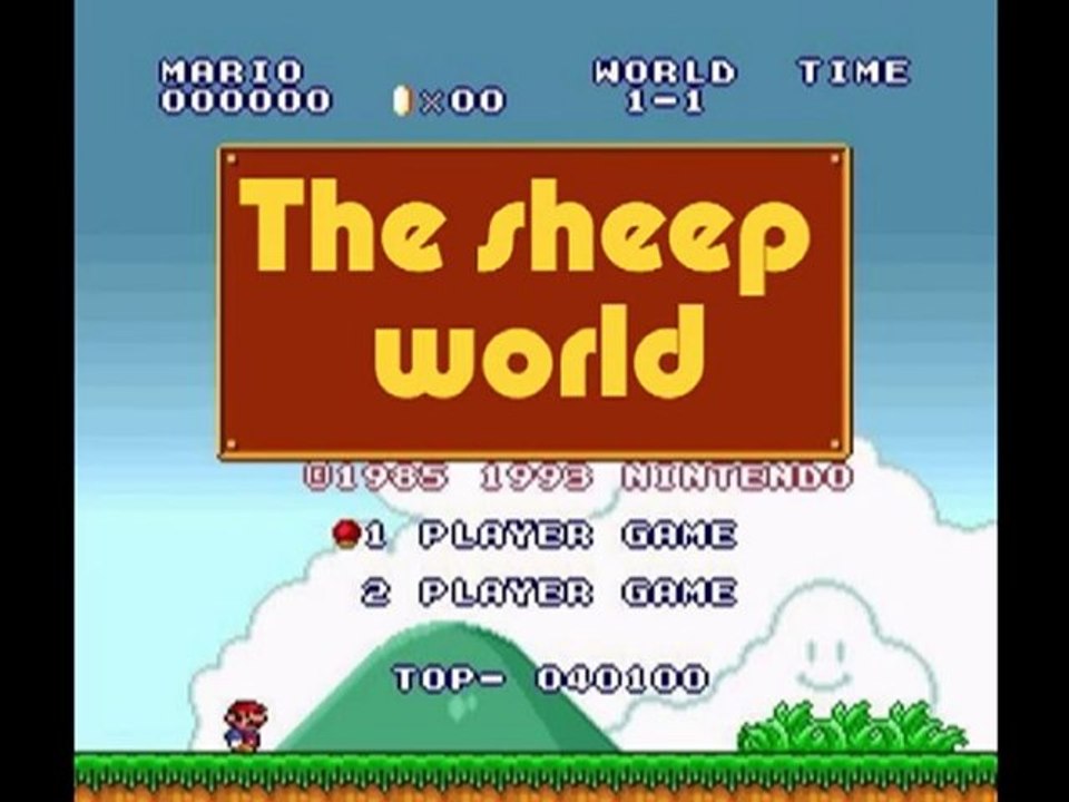The sheep world