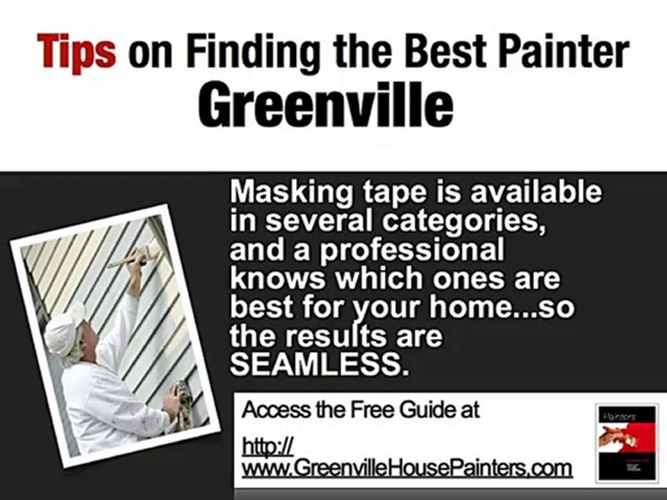 Greenville, SC Expert House Painters For Your Home