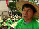 Taiwanese Protest Trade Deal with China