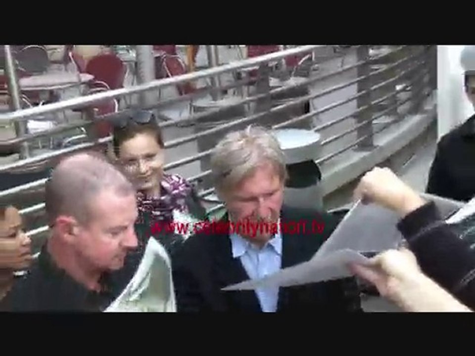 Harrison Ford warns fans to STEP BACK