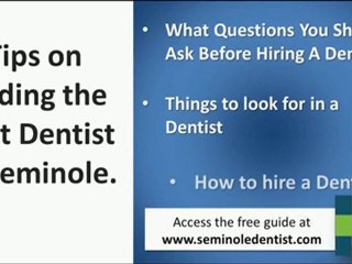 Seminole Dentist | Get your free Seminole Dentist buyer's g