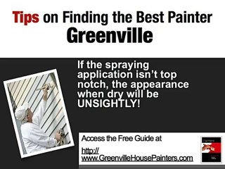 Greenville, SC Expert House Painters For Your Home