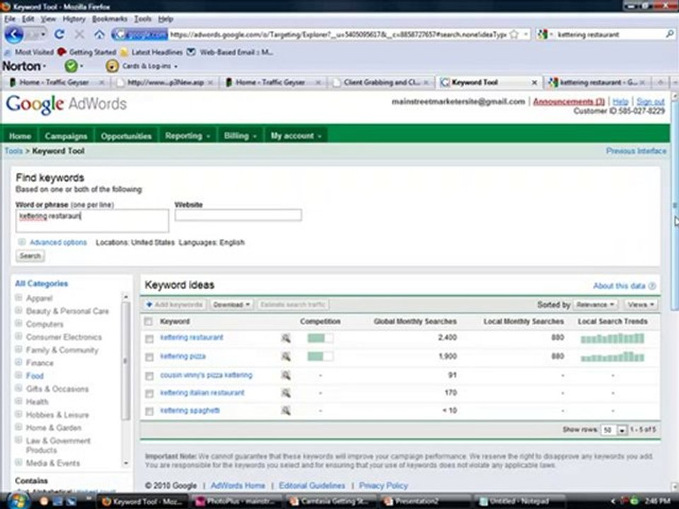 Small Business Web Marketing