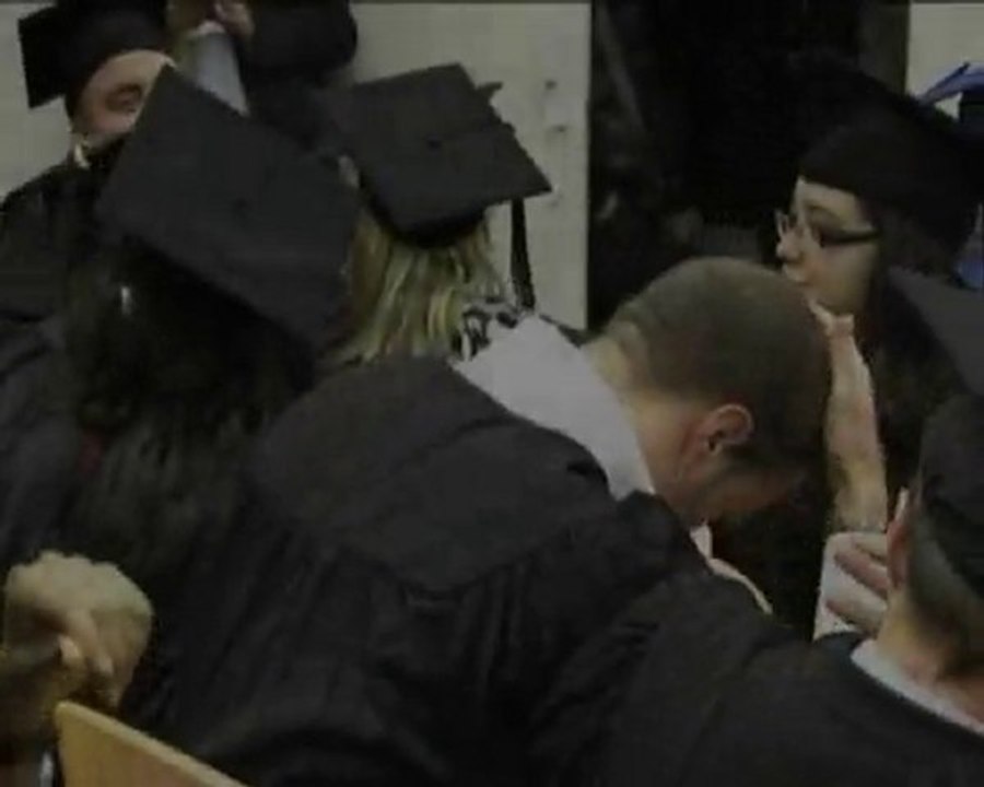 Cérémonie de remise des diplômes à l'ESA - Février 2010