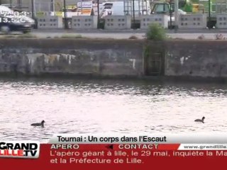 Un cadavre repêché dans l'Escaut (Tournai)