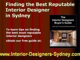 Interior Designers Sydney - Free Interior Designers Buying