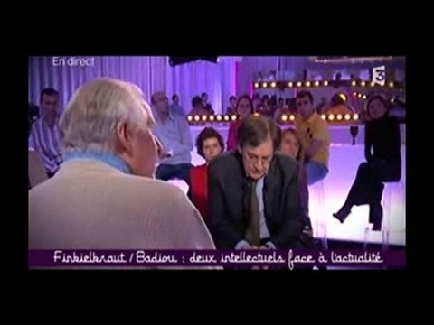 3/4 - Badiou Finkielkraut chez Frédéric Taddeï