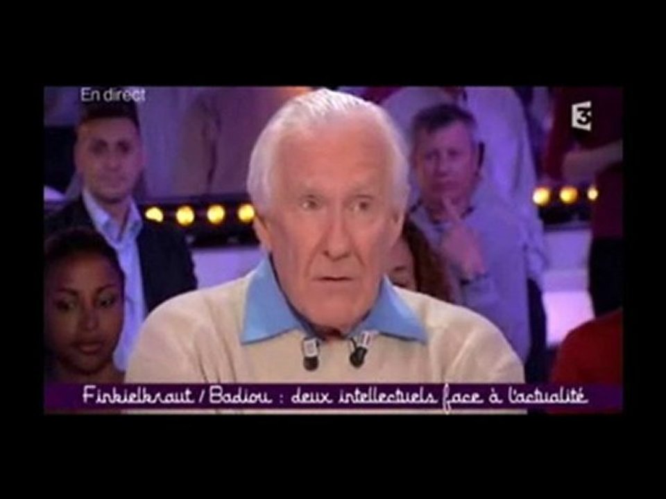 1/4 - Badiou Finkielkraut chez Frédéric Taddeï
